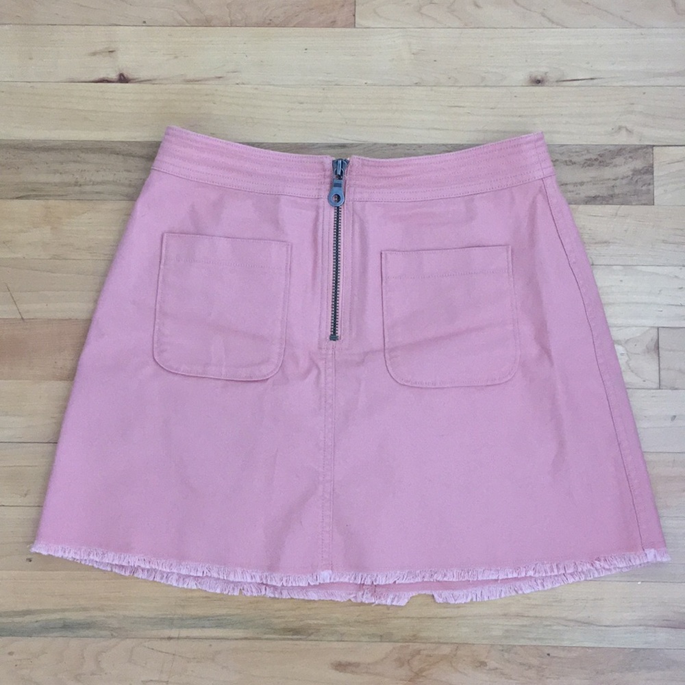 Madewell Zip Up Skirt